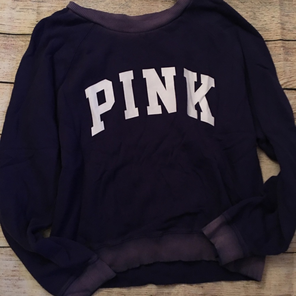 Victoria Secret PINK Distressed Sweatshirt